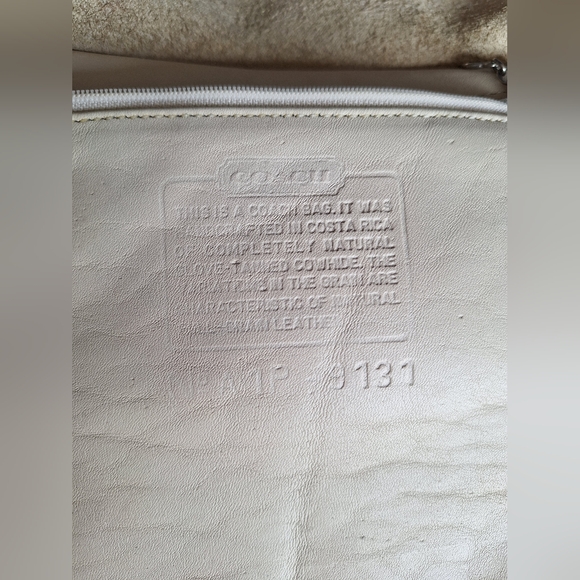 VGUC Vintage Coach Hippie Flap Bone Crossbody No. 9131 Costa Rica - Picture 3 of 16